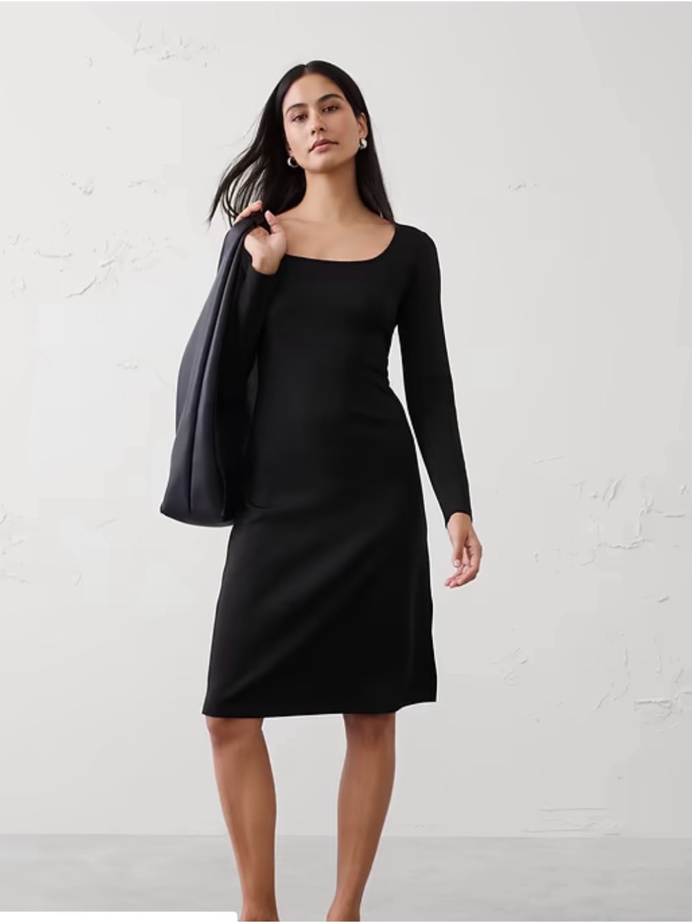 Banana Republic long sleeve “soft touch” sheath dress.  NWT